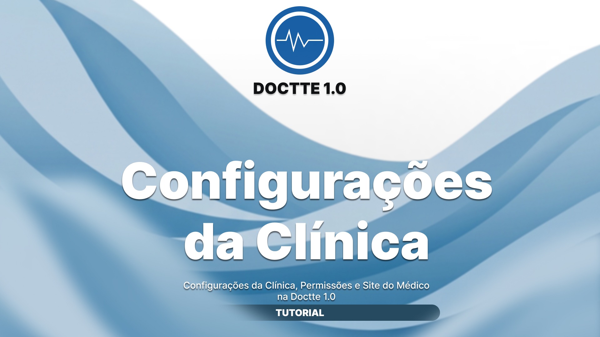 Configurações da Clínica